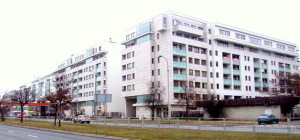 Budynki apartamentowe przy ul. Sobieskiego w Warszawie